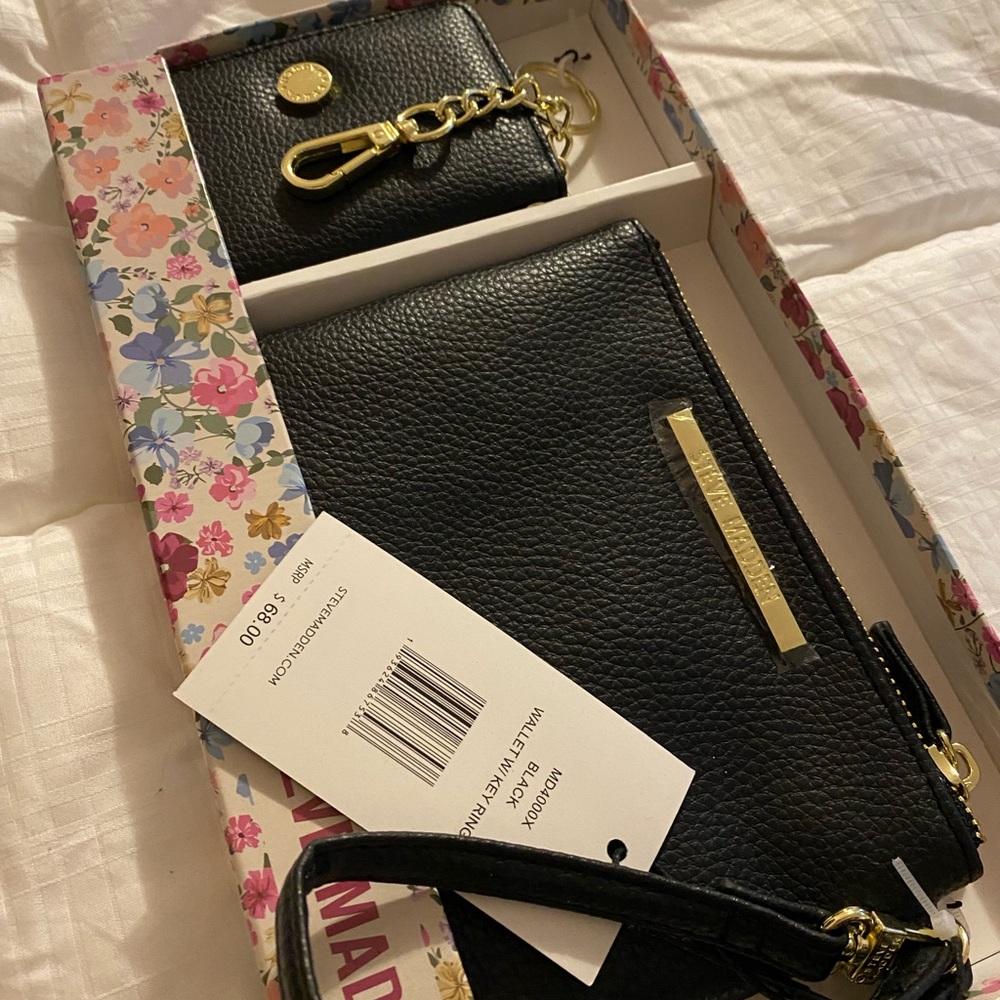 Steve Madden wristlet & credit card case🖤